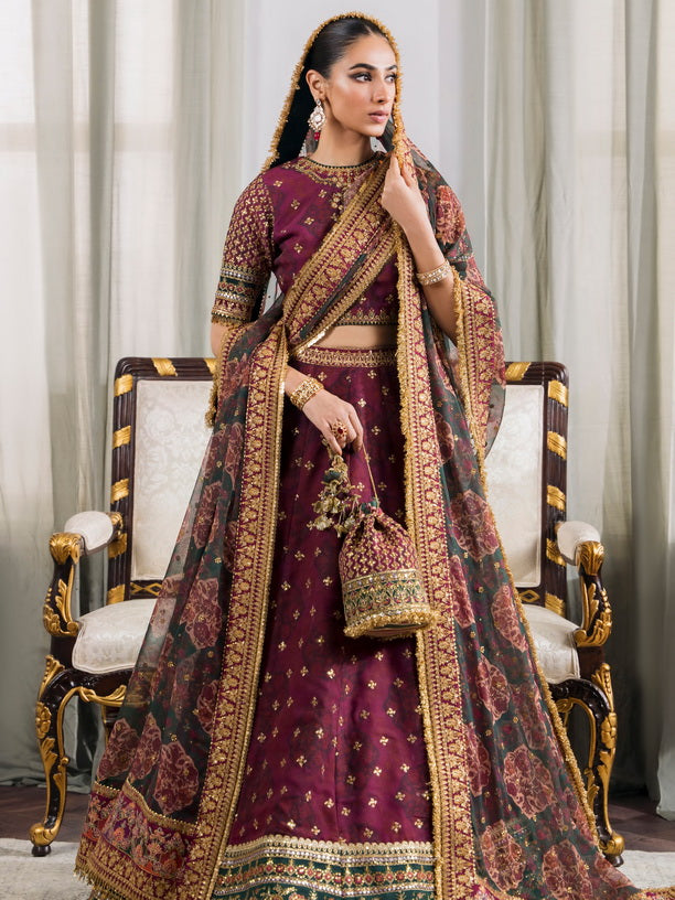 Baroque | Chantelle Embroidered Chiffon | EC-03