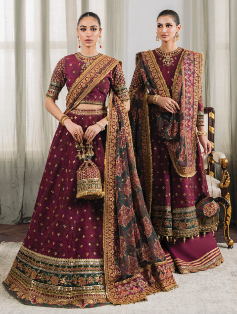 Baroque | Chantelle Embroidered Chiffon | EC-03