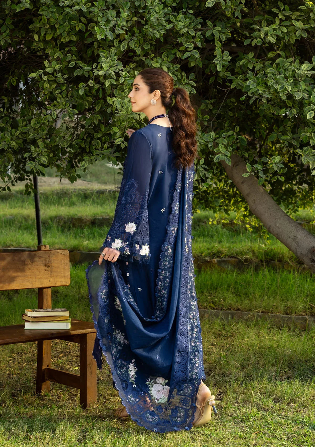 Elaf | Luxary Lawn | Blue Belle