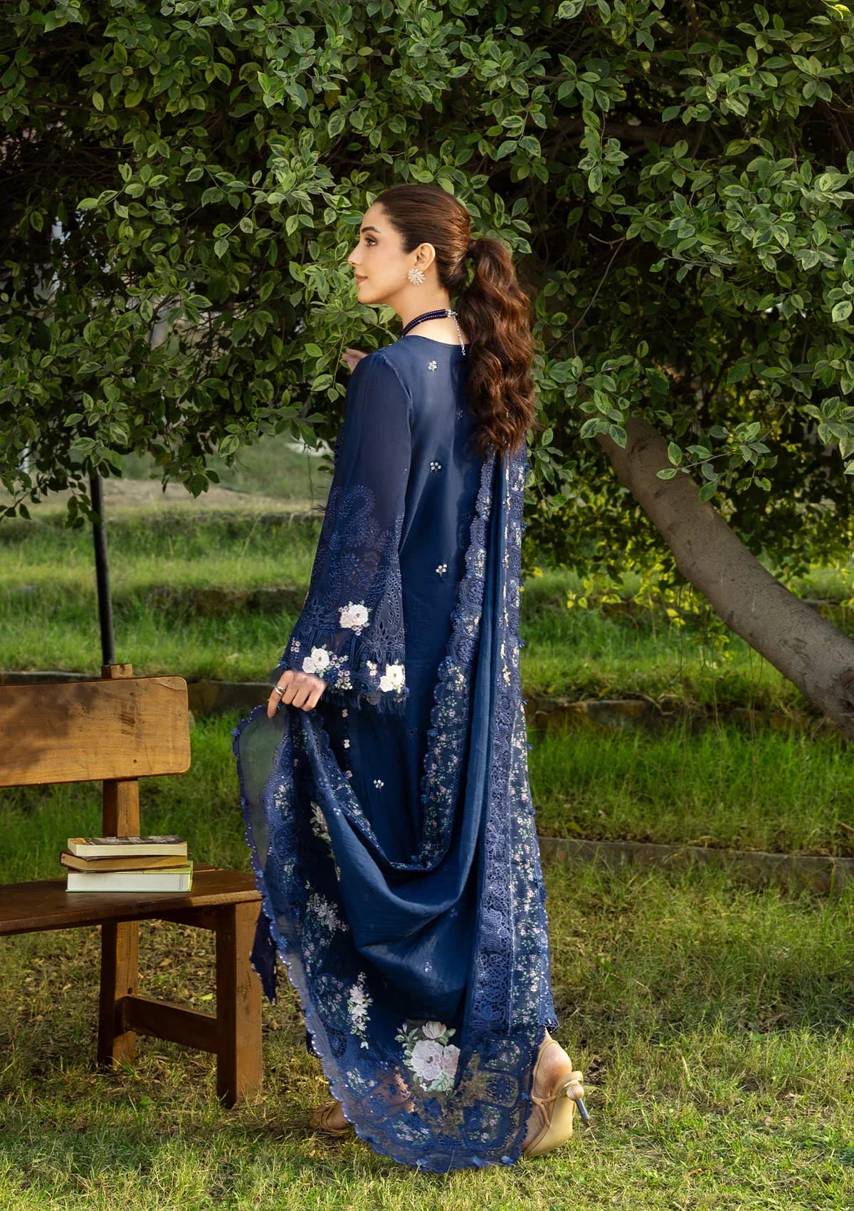 Elaf | Luxary Lawn | Blue Belle