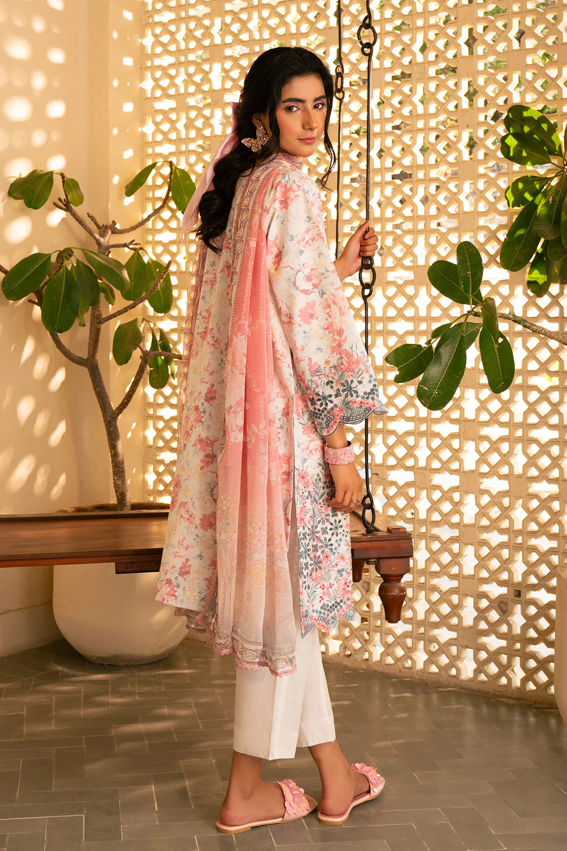 Rashid | Baagh Embroidered Lawn | 3721