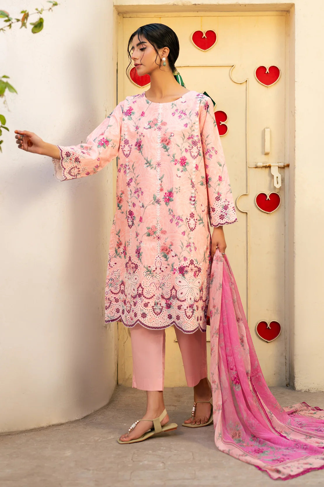 Rashid | Baagh Embroidered Lawn | 3724