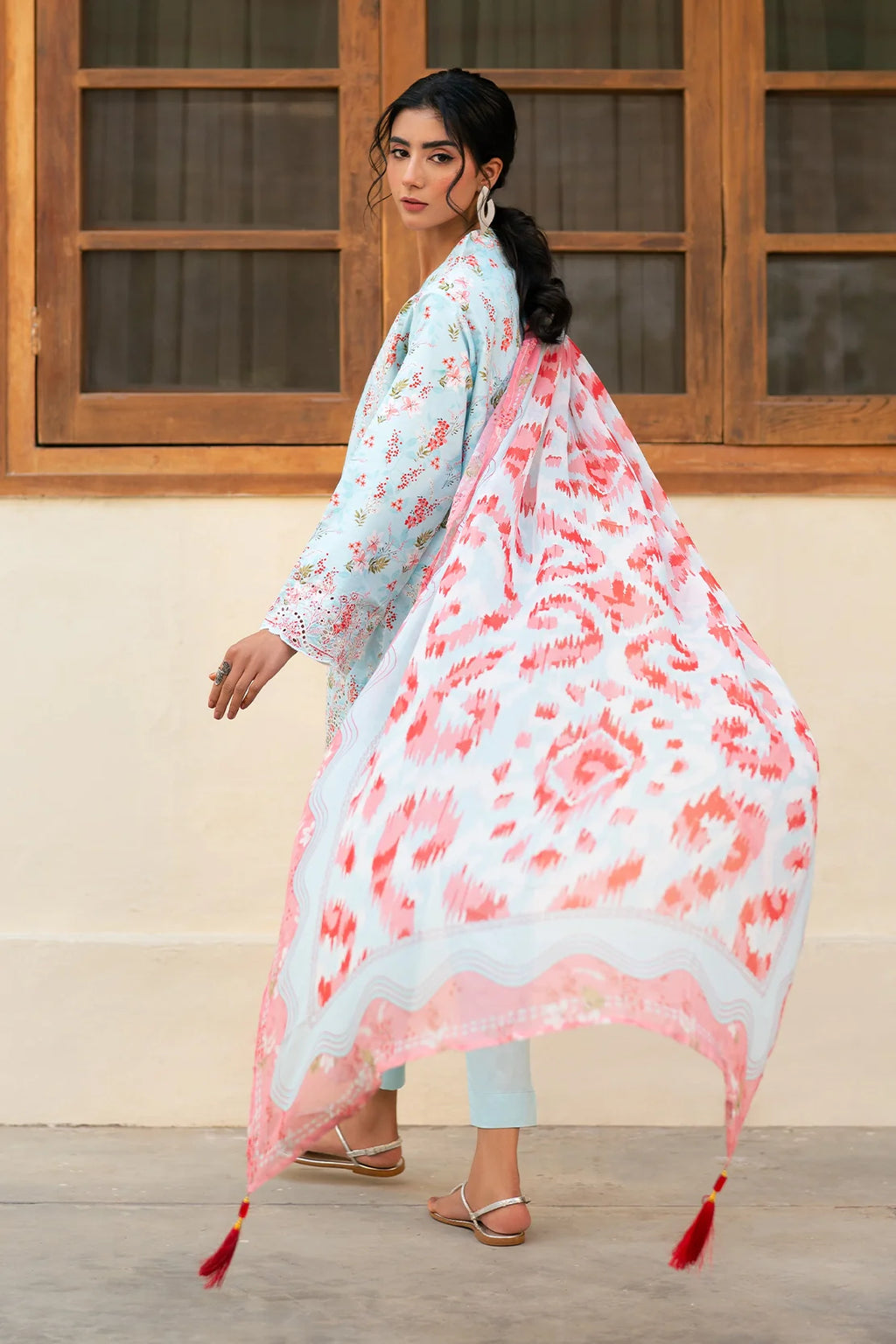 Rashid | Baagh Embroidered Lawn | 3728