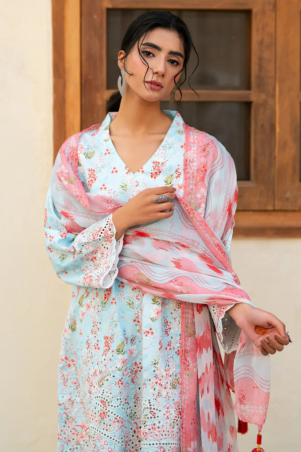 Rashid | Baagh Embroidered Lawn | 3728
