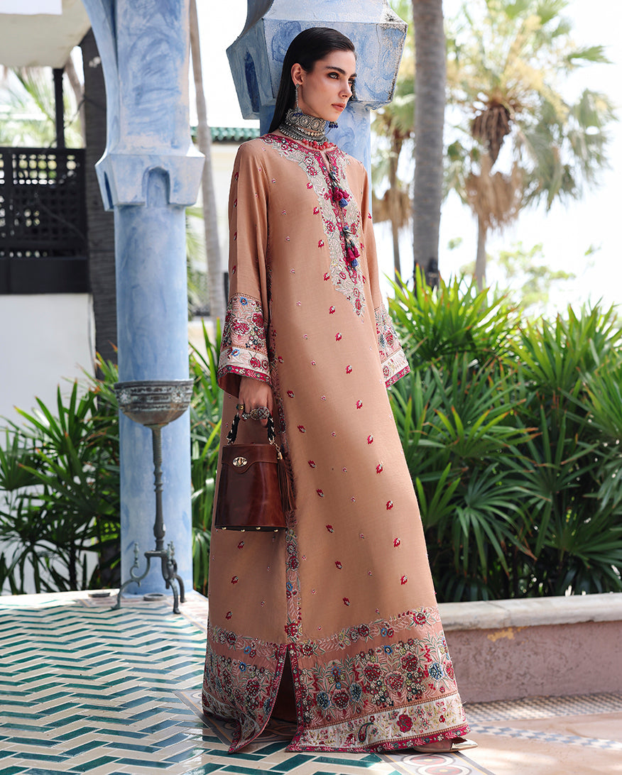 Mushq | Hemline Nuvera Raw Silk Formal | Belladona Royale
