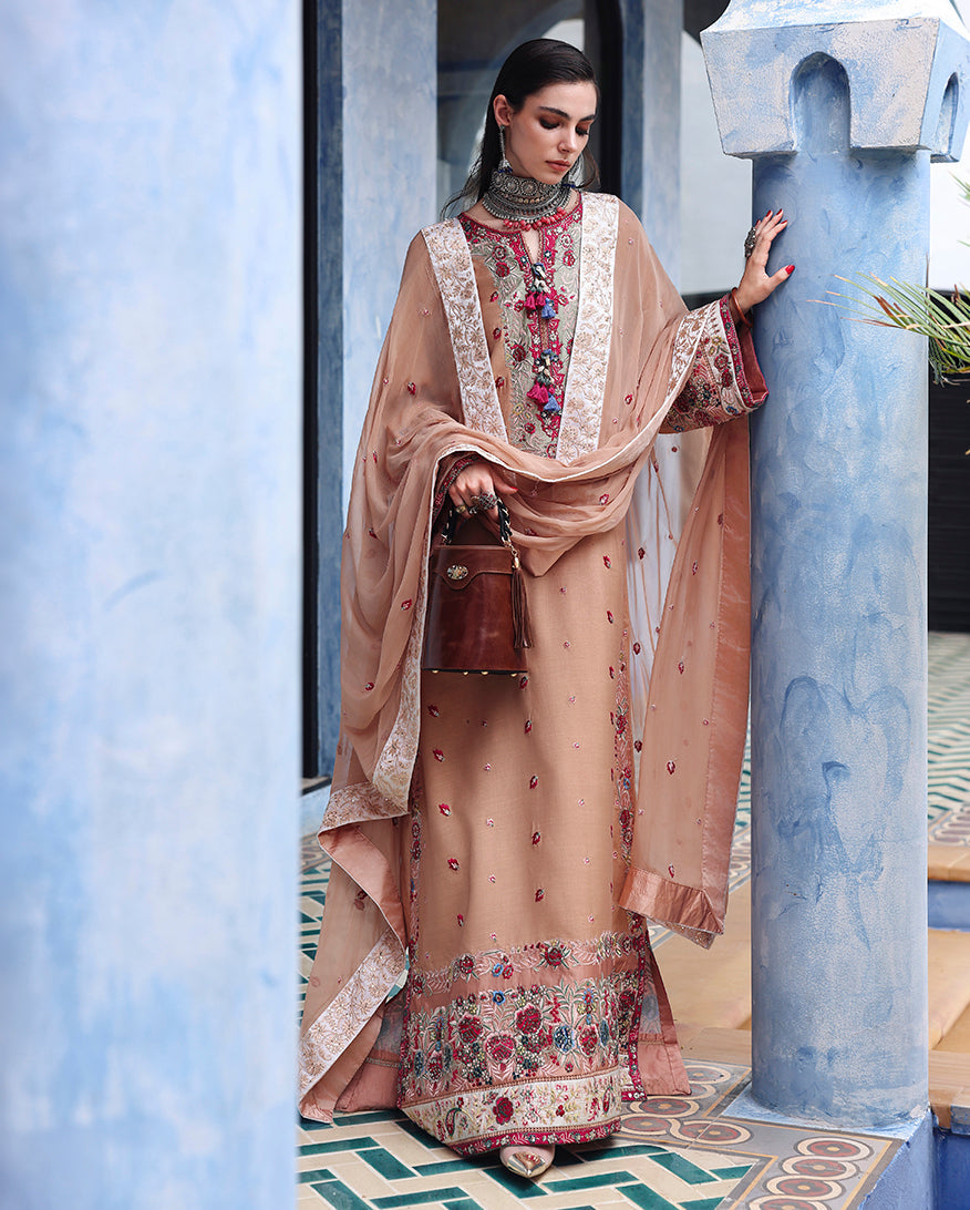 Mushq | Hemline Nuvera Raw Silk Formal | Belladona Royale