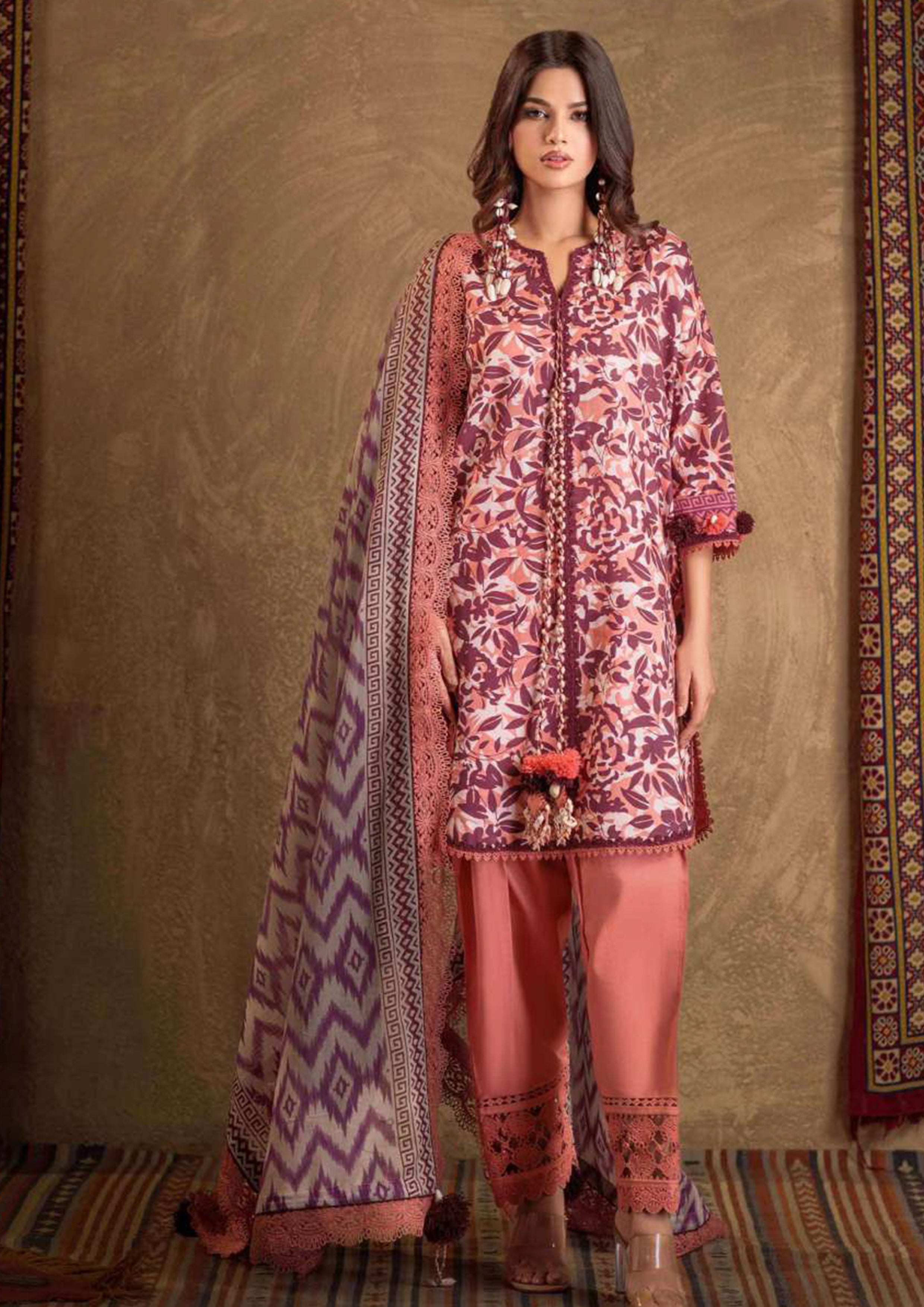 Bonanza Satrangi | Bohemian Vibe lawn  25 | D6