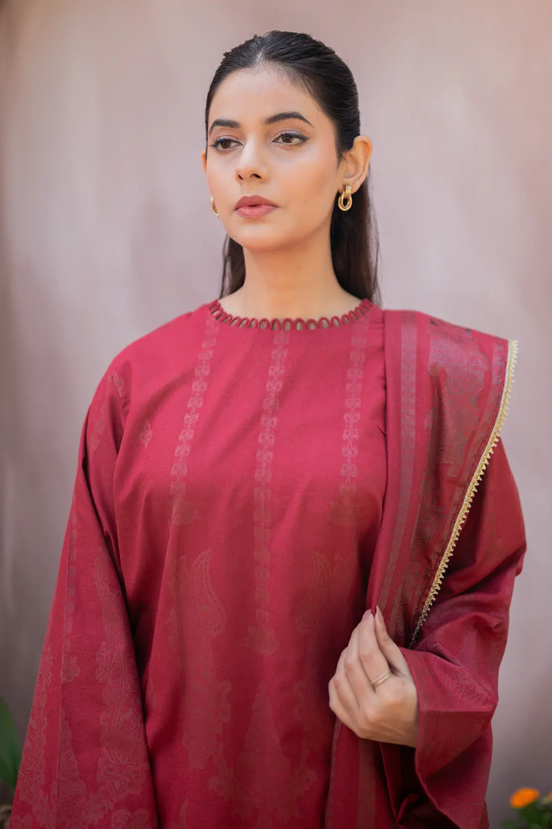 3-Piece  Jacquard Banarsi - 9999