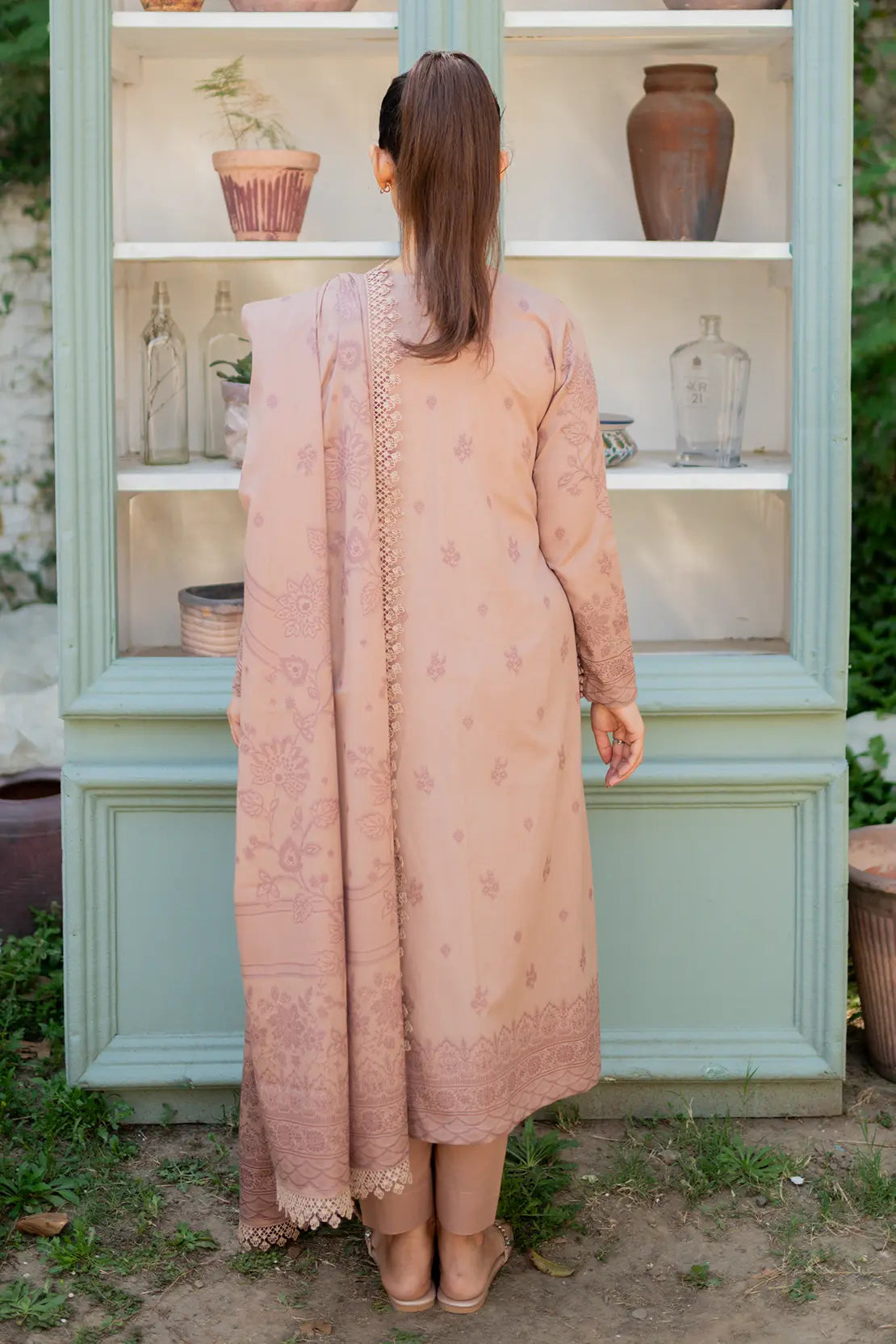 3-Piece  Jacquard Banarsi - 9991