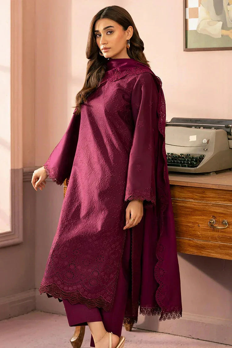 Raj bari | Raha Premium Chikankari - Design 01 - Unstitched