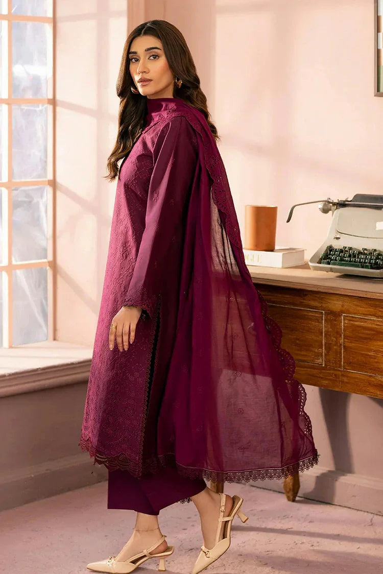 Raj bari | Raha Premium Chikankari - Design 01 - Unstitched
