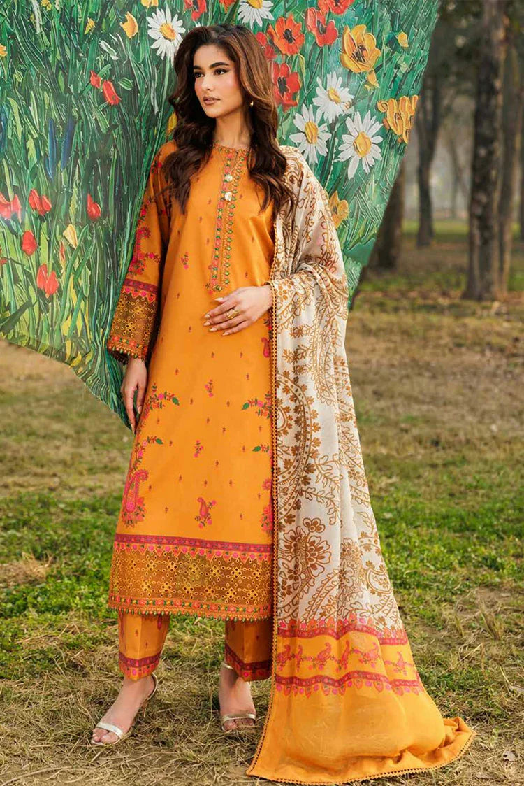 Charizma | Combination Embroidered Lawn Vol 2 | CC6-14