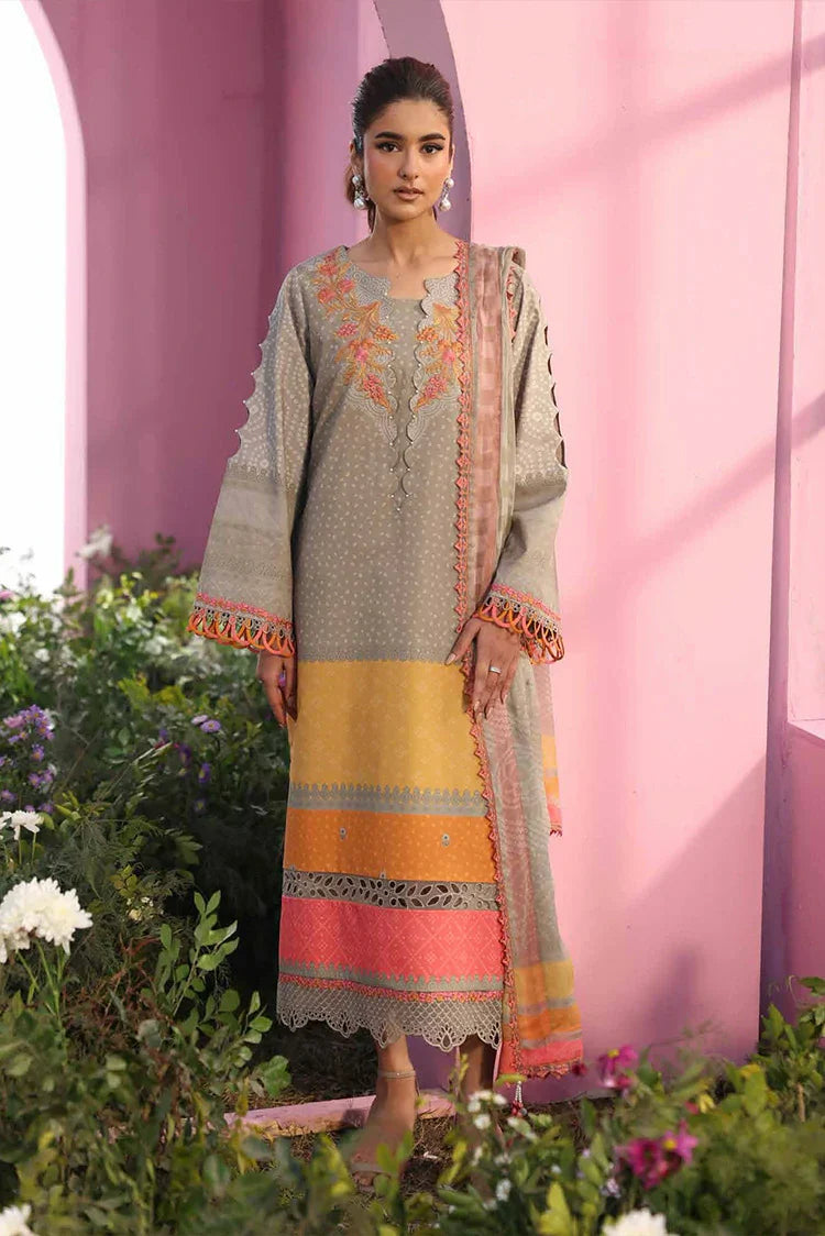 Charizma | Combination Embroidered Lawn Vol 2 | CC6-15