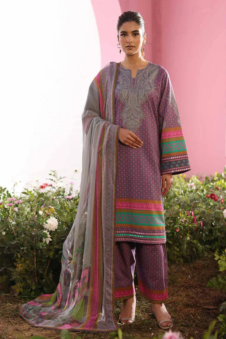 Charizma | Combination Embroidered Lawn Vol 2 | CC6-17