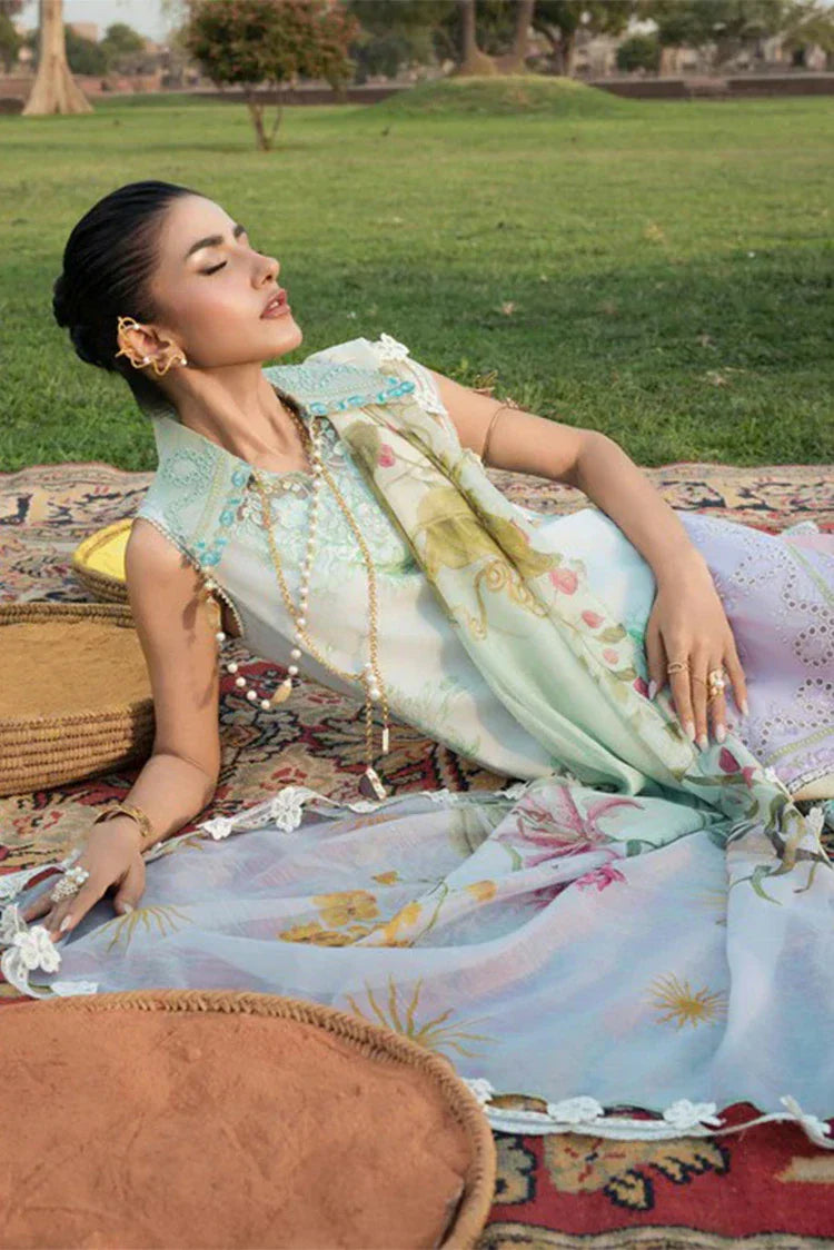 Saira Shakira | Bloom Unstitched Lawn 26 | AVA-01A
