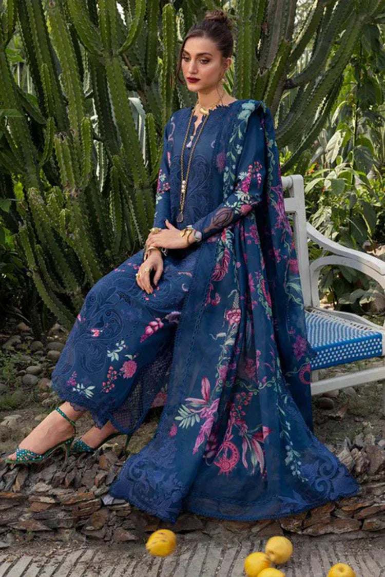Saira Shakira | Bloom Unstitched Lawn 26 | ZELIE-04A