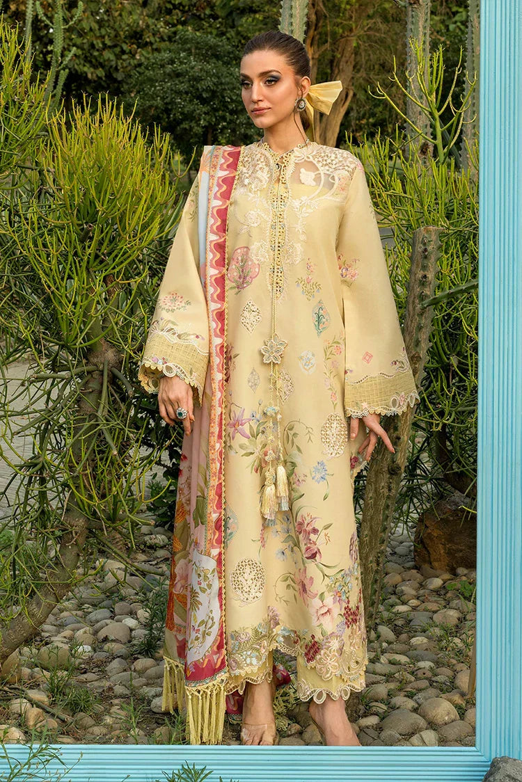Saira Shakira | Bloom Unstitched Lawn 26 | MAELLE-06B