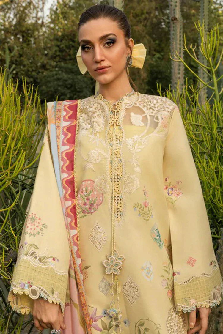 Saira Shakira | Bloom Unstitched Lawn 26 | MAELLE-06B