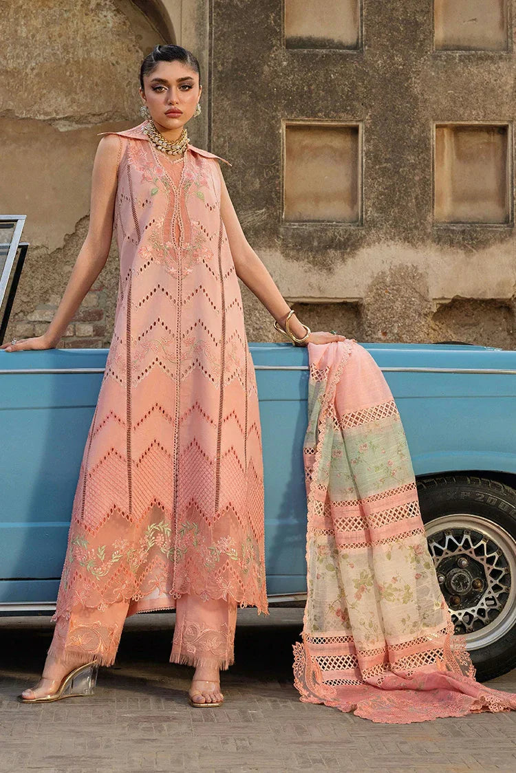 Saira Shakira | Bloom Unstitched Lawn 26 | AMBRE-07A