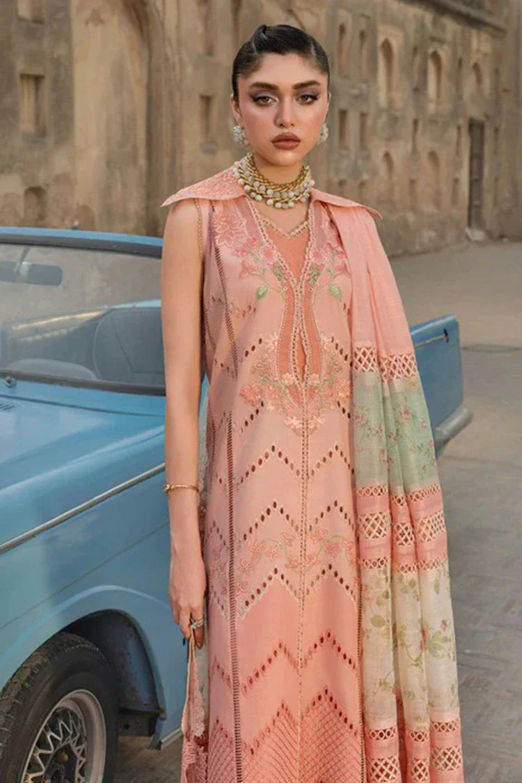 Saira Shakira | Bloom Unstitched Lawn 26 | AMBRE-07A