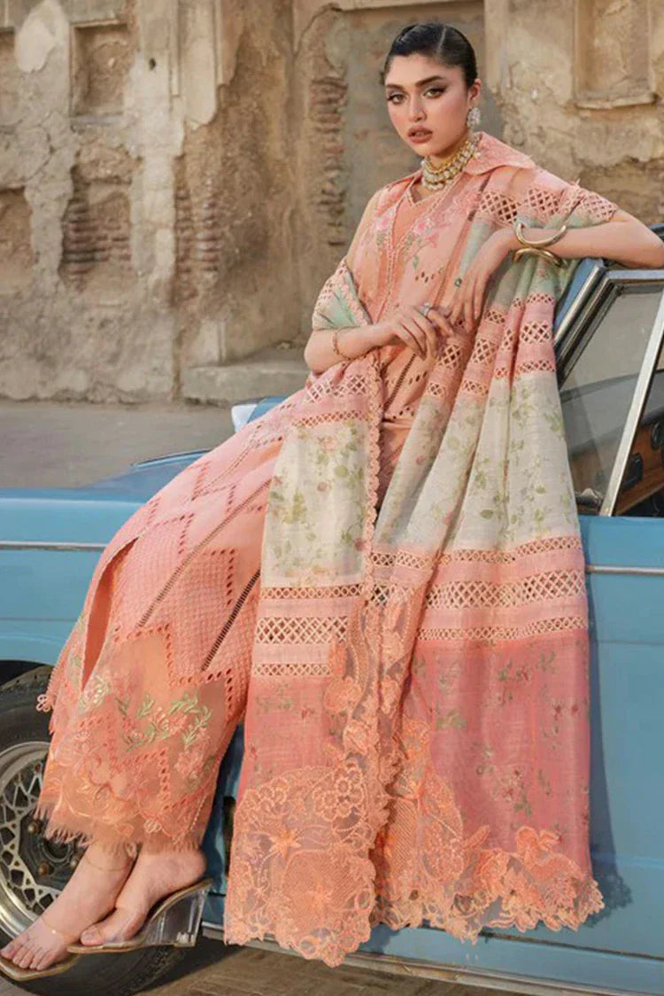 Saira Shakira | Bloom Unstitched Lawn 26 | AMBRE-07A