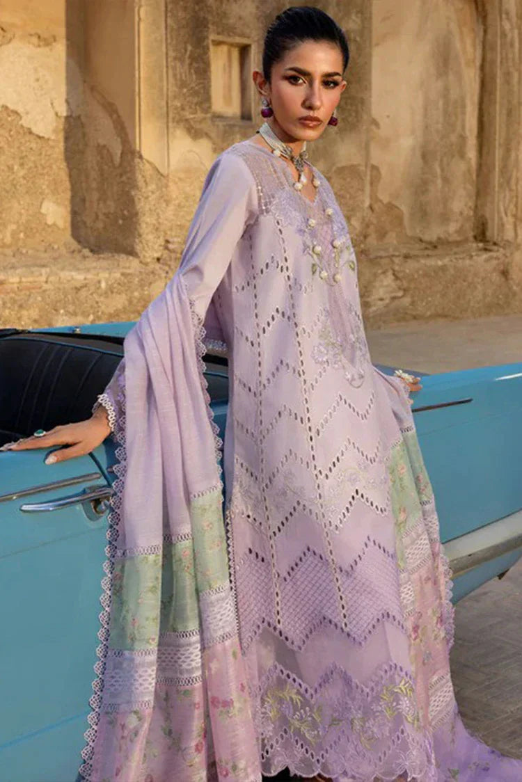 Saira Shakira | Bloom Unstitched Lawn 26 | AMBRE-07B