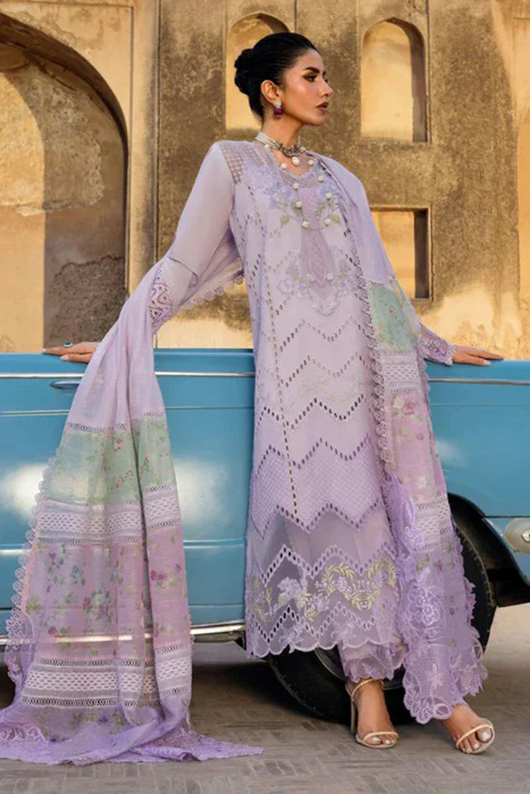 Saira Shakira | Bloom Unstitched Lawn 26 | AMBRE-07B