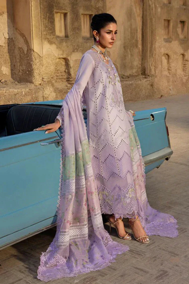 Saira Shakira | Bloom Unstitched Lawn 26 | AMBRE-07B