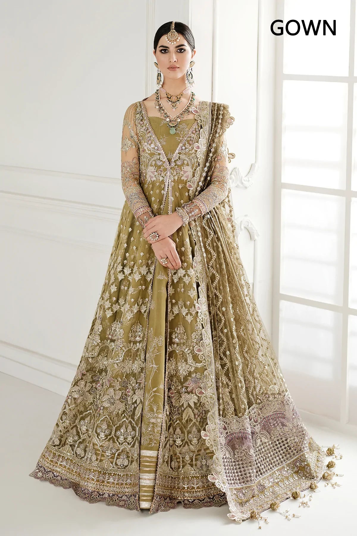 Baroque | Chantelle Embroidered Chiffon | CH10-D02