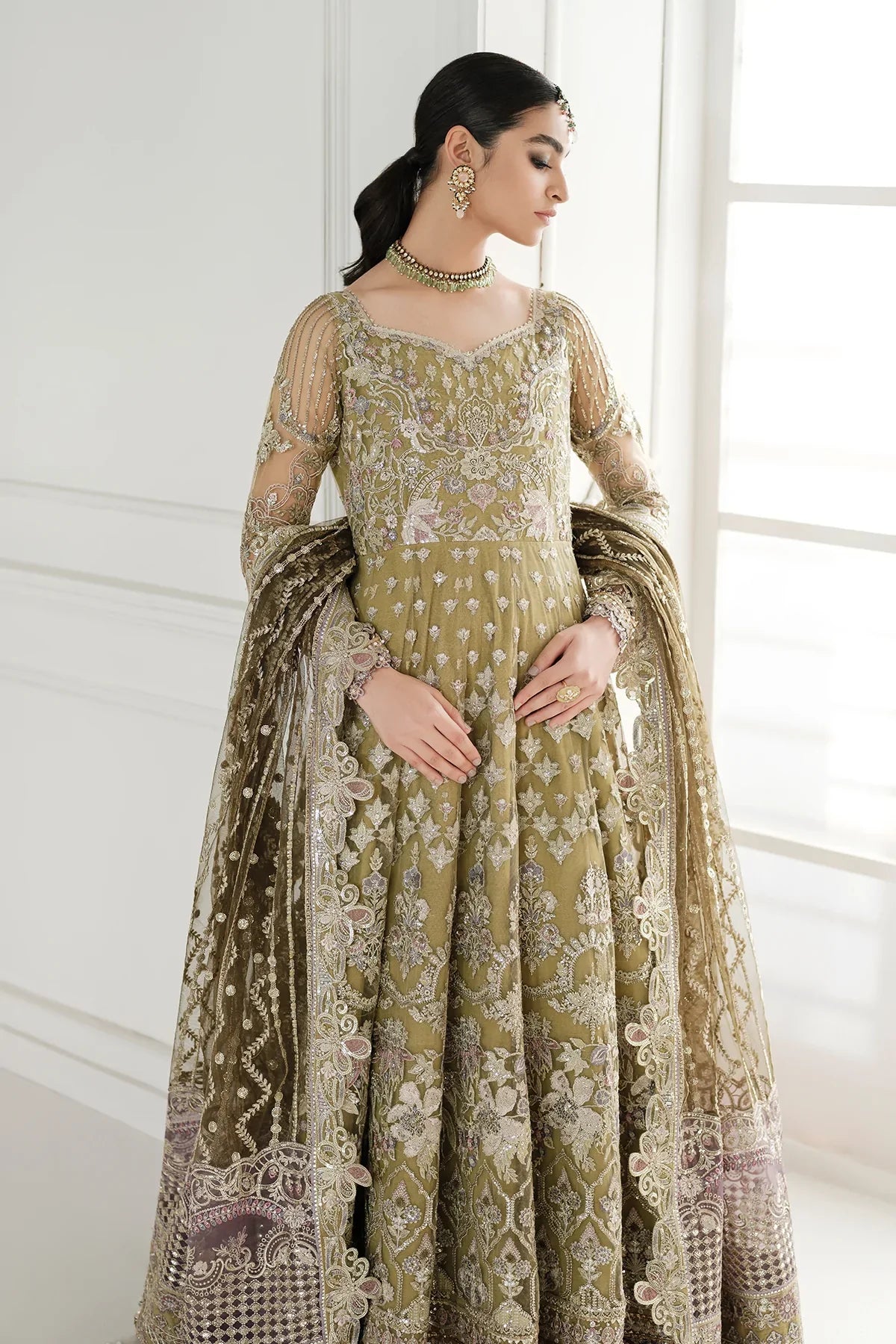 Baroque | Chantelle Embroidered Chiffon | CH10-D02