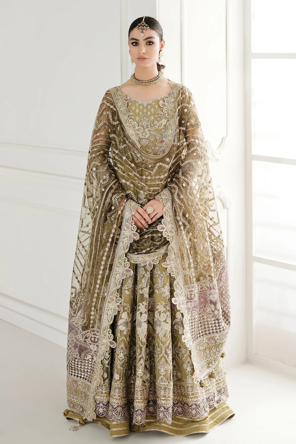 Baroque | Chantelle Embroidered Chiffon | CH10-D02