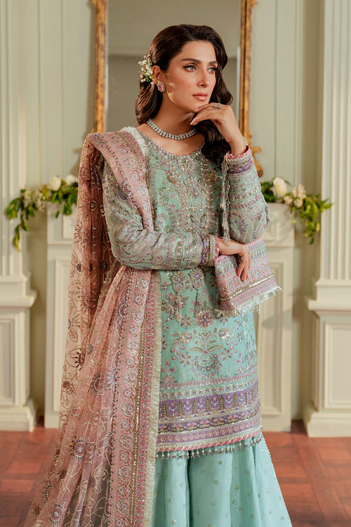 Baroque | Chantelle Embroidered Zari Net | EC-08