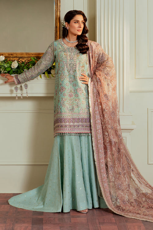 Baroque | Chantelle Embroidered Zari Net | EC-08
