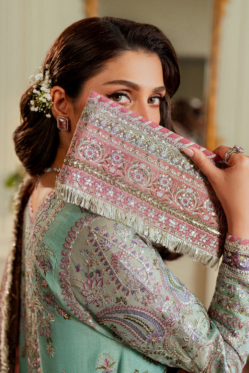 Baroque | Chantelle Embroidered Zari Net | EC-08