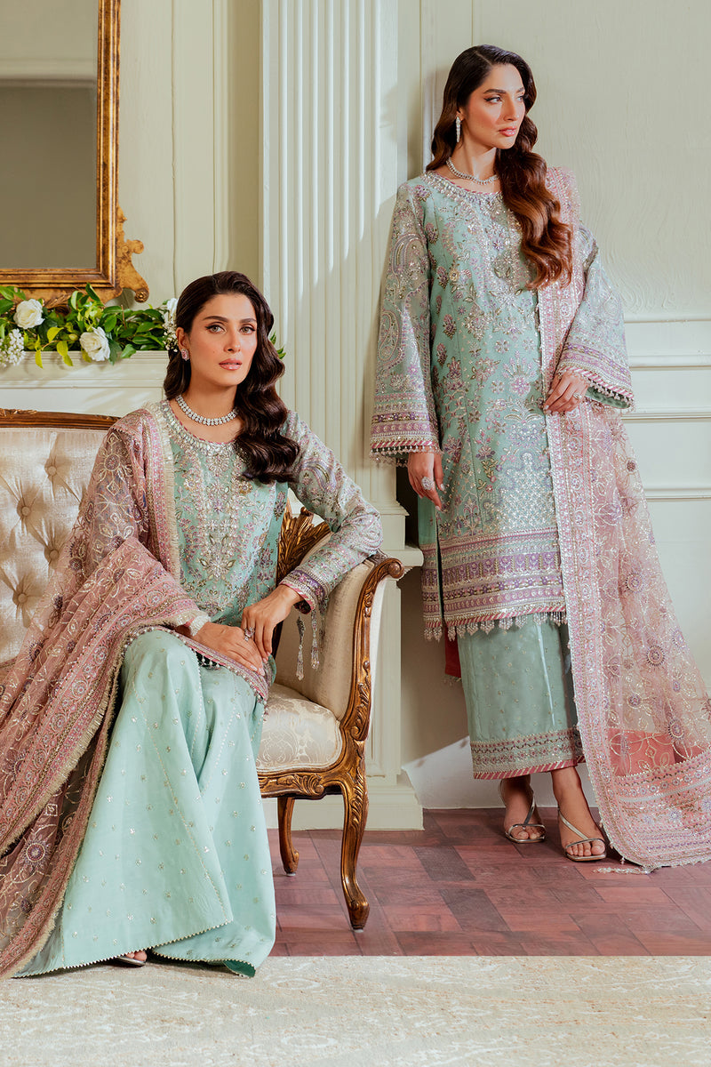 Baroque | Chantelle Embroidered Zari Net | EC-08