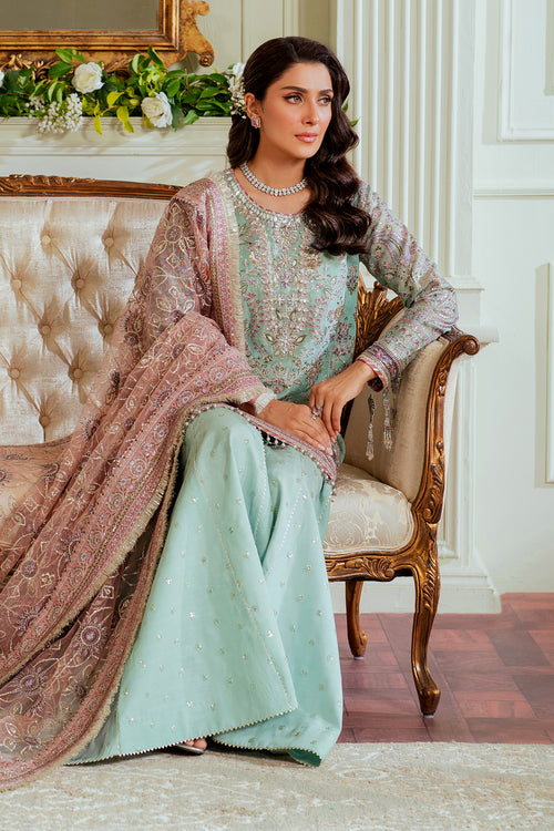 Baroque | Chantelle Embroidered Zari Net | EC-08