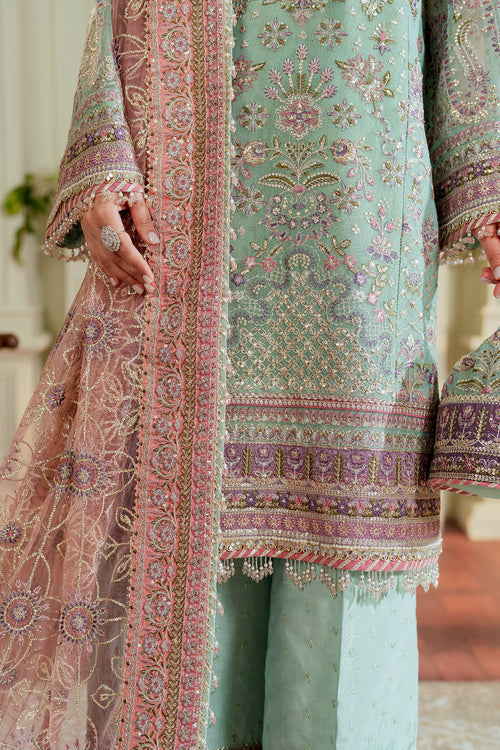 Baroque | Chantelle Embroidered Zari Net | EC-08