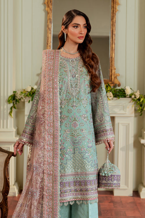 Baroque | Chantelle Embroidered Zari Net | EC-08