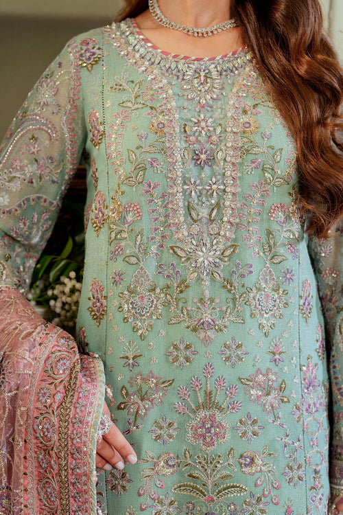 Baroque | Chantelle Embroidered Zari Net | EC-08
