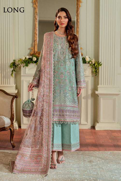 Baroque | Chantelle Embroidered Zari Net | EC-08