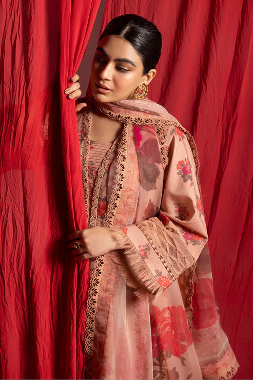 Alizeh | Lawn | CORAL PEACH - 03