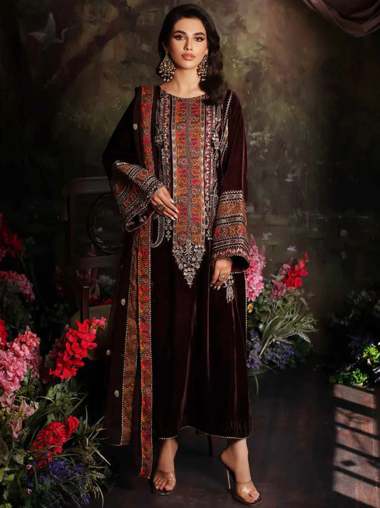 CHARIZMA | EMBROIDERED VELVET  | CVT3-06