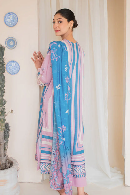 3 Piece Digitally printed Lawn - 8185