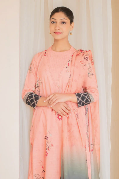 3 Piece Digitally printed Lawn - 8187