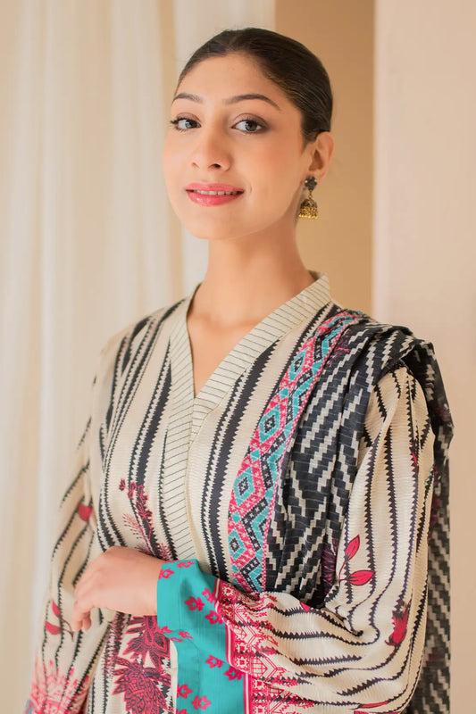 3 Piece Digitally printed Lawn - 8189