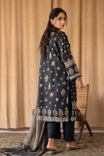 3 Piece - Embroidered Lawn - 8040