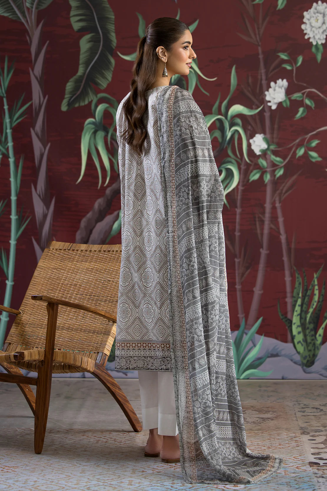Rashid | Chunri Embroidered Lawn | 531