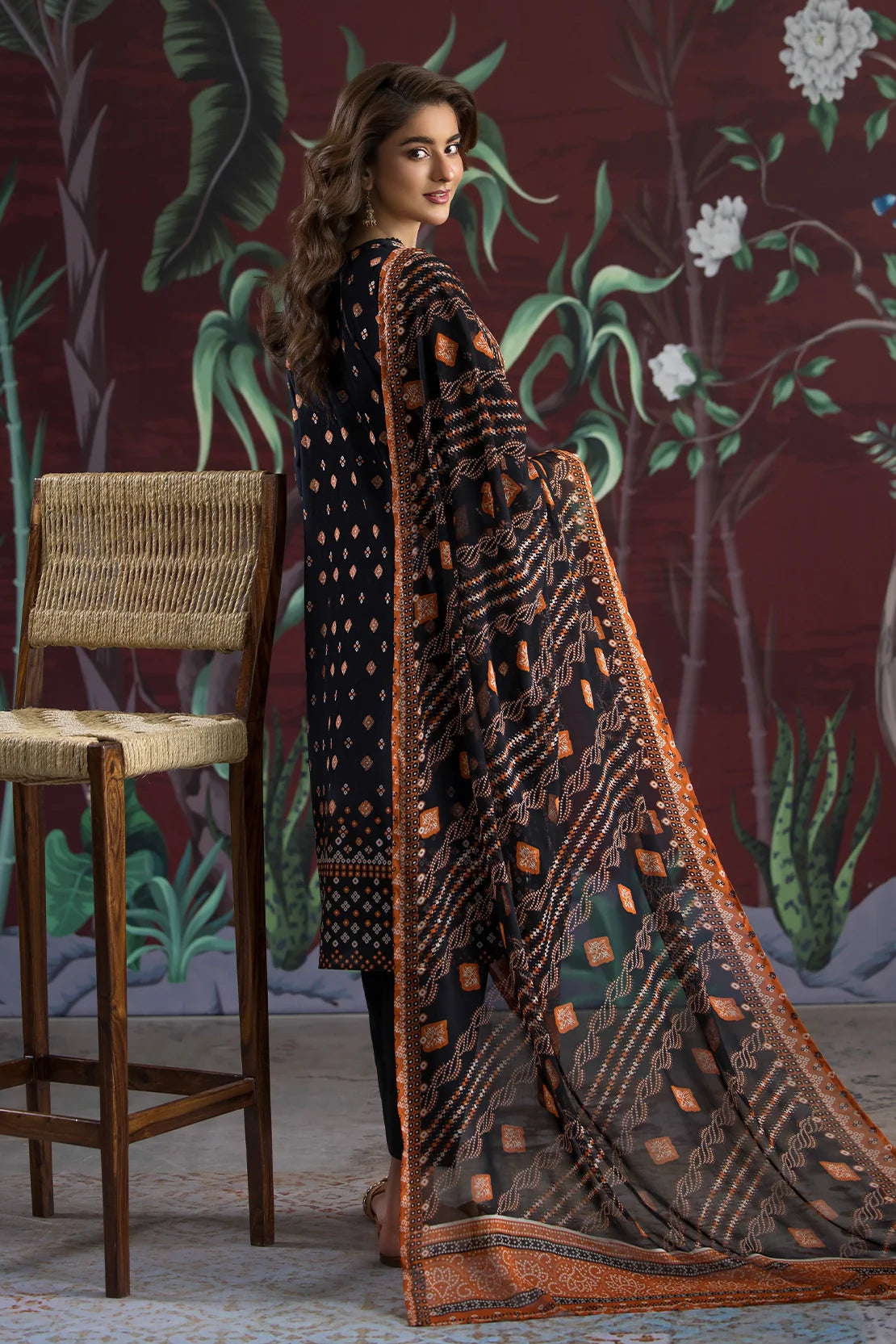 Rashid | Chunri Embroidered Lawn | 540