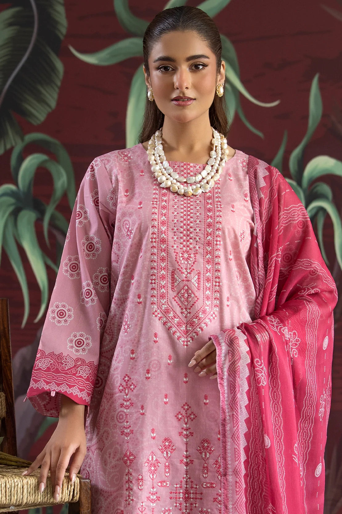 Rashid | Chunri Embroidered Lawn | 533