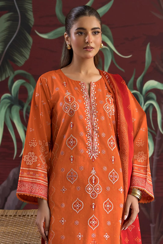 Rashid | Chunri Embroidered Lawn | 537